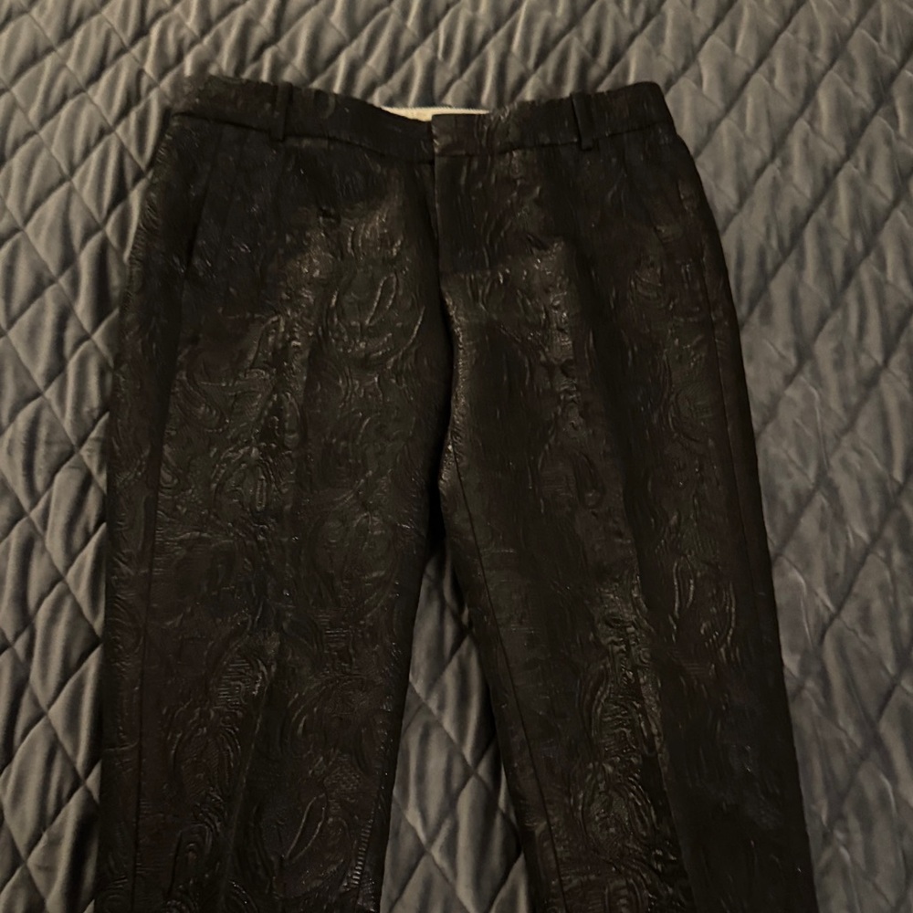 J. Crew Elegant Black Cropped Pants